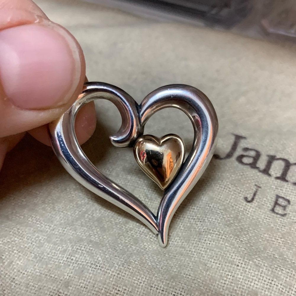 James Avery joy of my heart large pendant